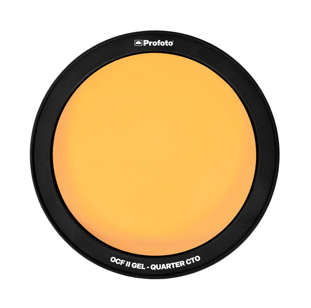 Profoto Off Camera Flash II Gel - Quarter CTO