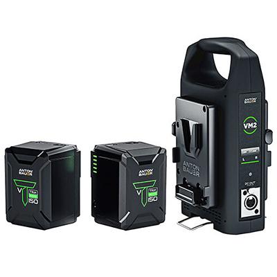 Anton Bauer Titon Micro 150 V Mount two battery kit with VM2 charger