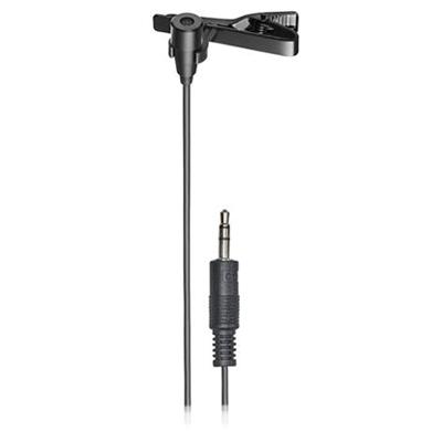 Audio-Technica ATR3350xiS Omnidirectional Condenser Clip-On Microphone for Smartphones