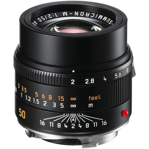 Leica 50mm f2 APO-Summicron-M Asph Lens- Black