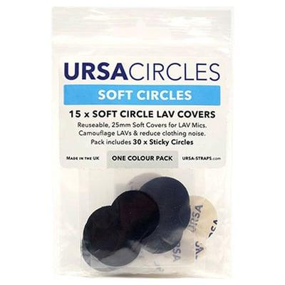 URSA 15x Soft Circles + 30x StickiesSingle Colour - Black