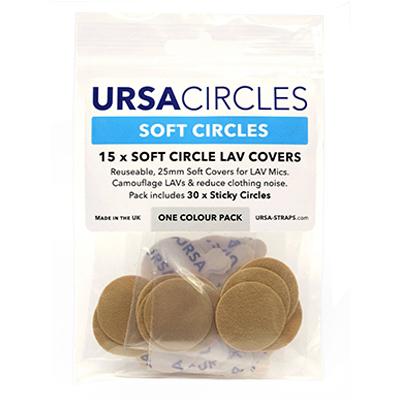 URSA 15x Soft Circles + 30x StickiesSingle Colour - Beige