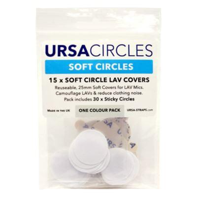 URSA 15x Soft Circles + 30x StickiesSingle Colour - White