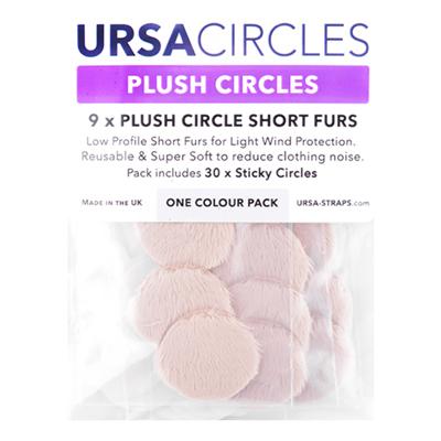URSA 9x Plush Circles + 30x StickiesSingle Colour - Beige