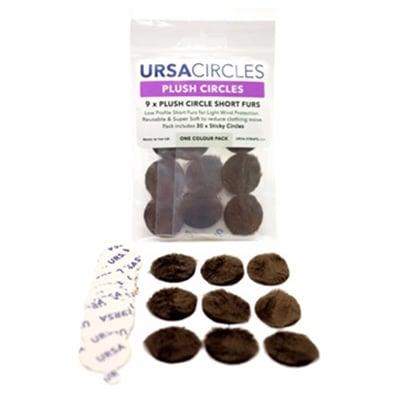 URSA 9x Plush Circles + 30x StickiesSingle Colour - Brown