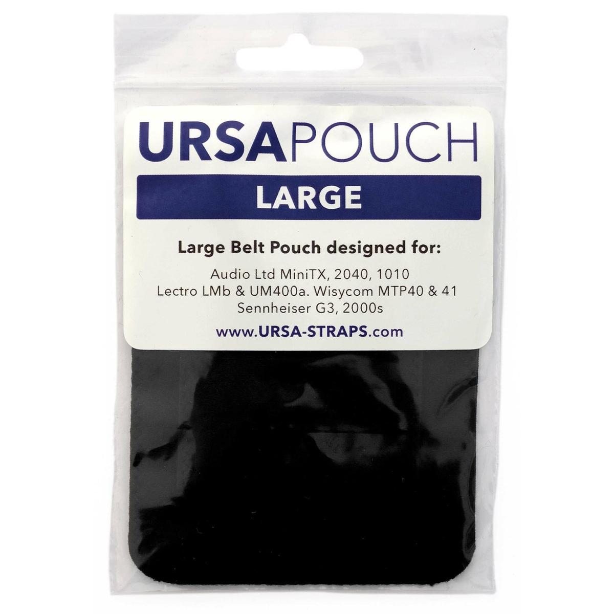 URSA Belt Pouches Large - Black