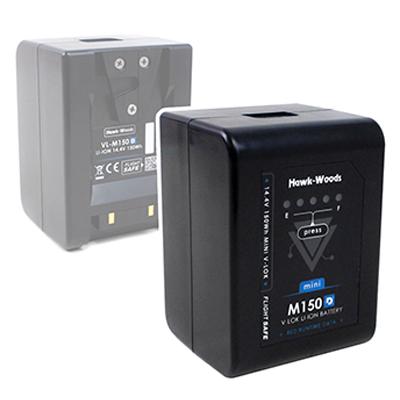 Hawk-Woods VL-M150D 14.4V 150Wh mini V-Lok Battery