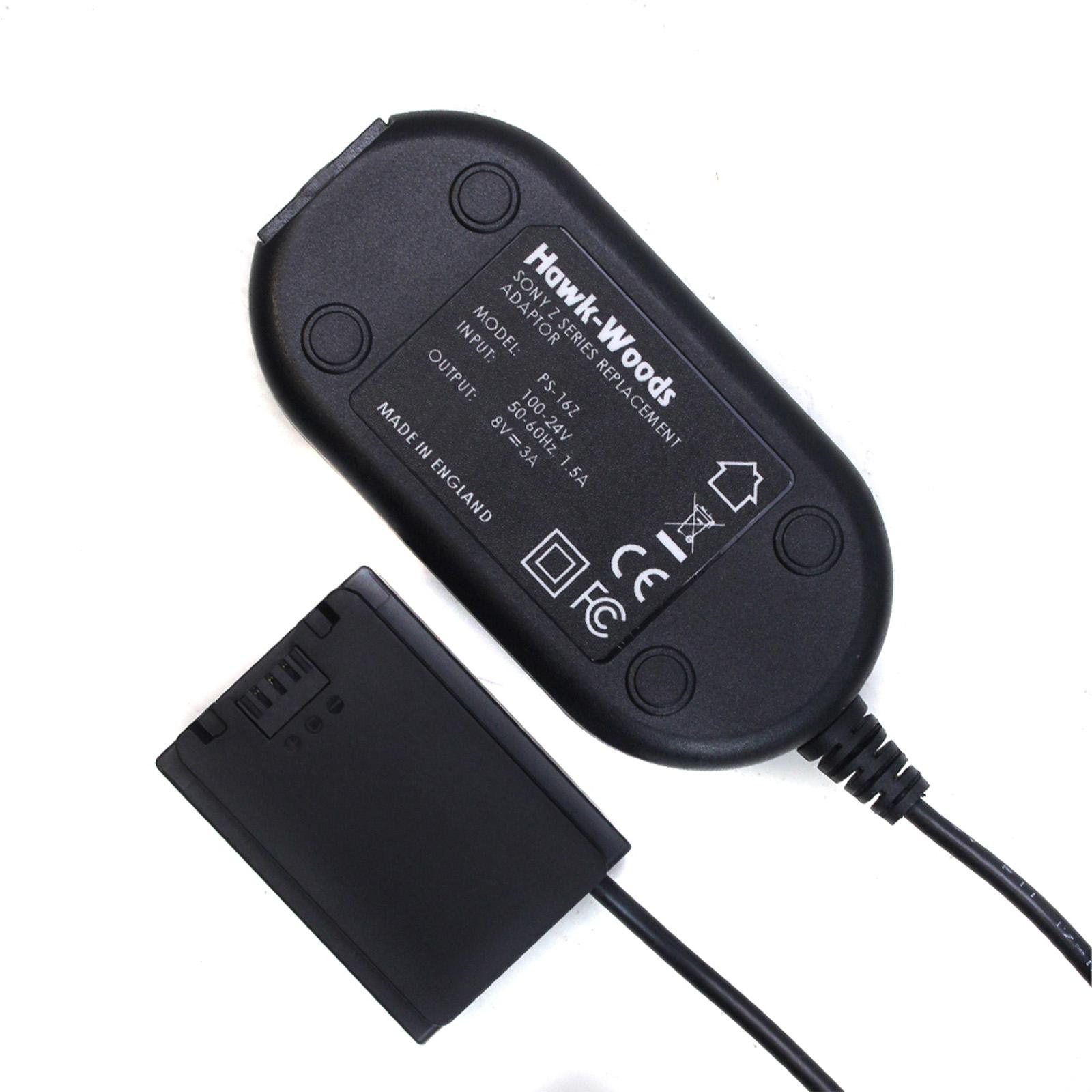 Hawk-Woods PS-16Z Dummy A7S mk3 battery - mains power supply - 3m length