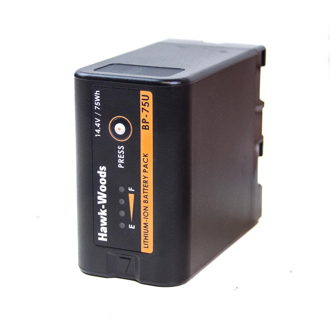 Hawk-Woods BP-75U  BP 75W Battery Pack (Sony BP-U Type)