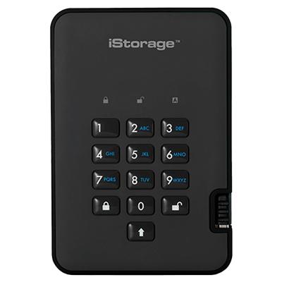 iStorage diskAshur2 256-bit 3TB - Black