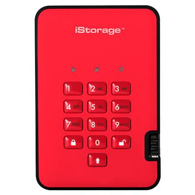 iStorage diskAshur2 SSD 256-bit 512GB - Red