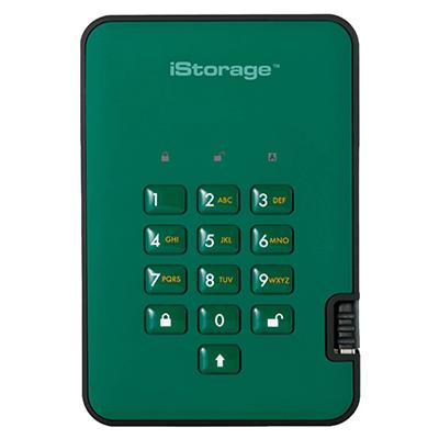 iStorage diskAshur2 256-bit 2TB - Green