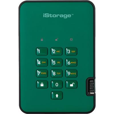 iStorage diskAshur2 256-bit 3TB - Green
