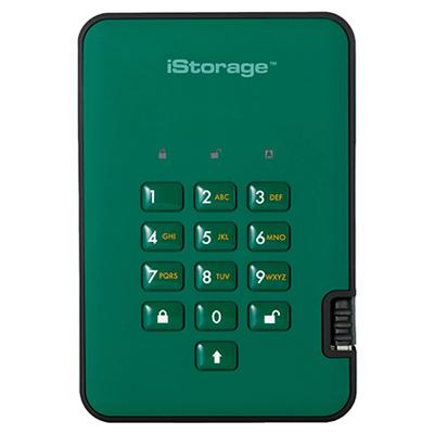 iStorage diskAshur2 SSD 256-bit 256GB - Green
