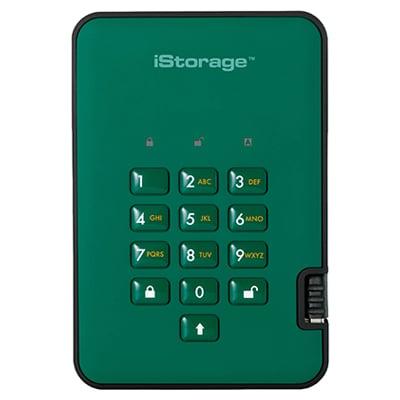 iStorage diskAshur2 SSD 256-bit 512GB - Green