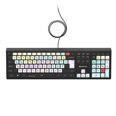 Editors Keys Avid Pro Tools Slimline Keyboard - Mac/Windows -  UK