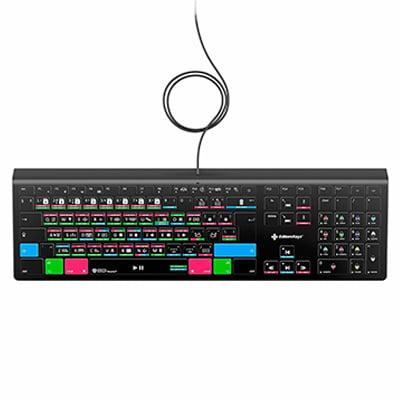 Editors Keys DaVinci Resolve 16 Backlit Keyboard - Mac - UK