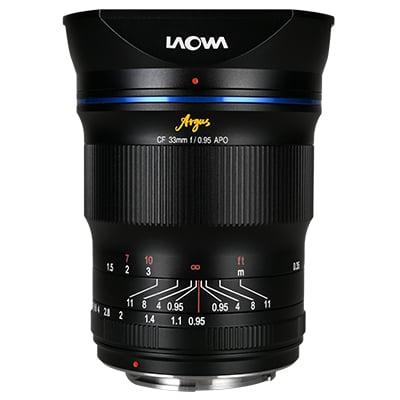 Laowa Argus 33mm f0.95 CF APO Lens for Canon M