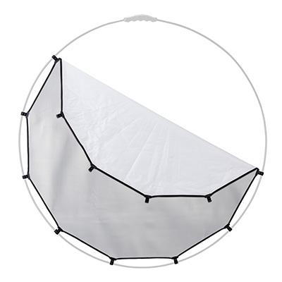 Manfrotto HaloCompact Plus Cover 98cm - Silver/White