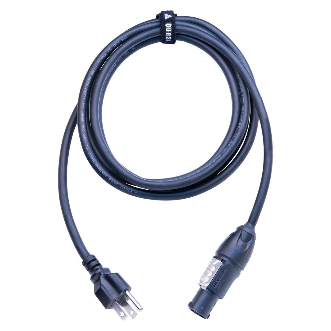 Quasar Science Power 1 TRUE1 Power Cable 8', Type F (EU)