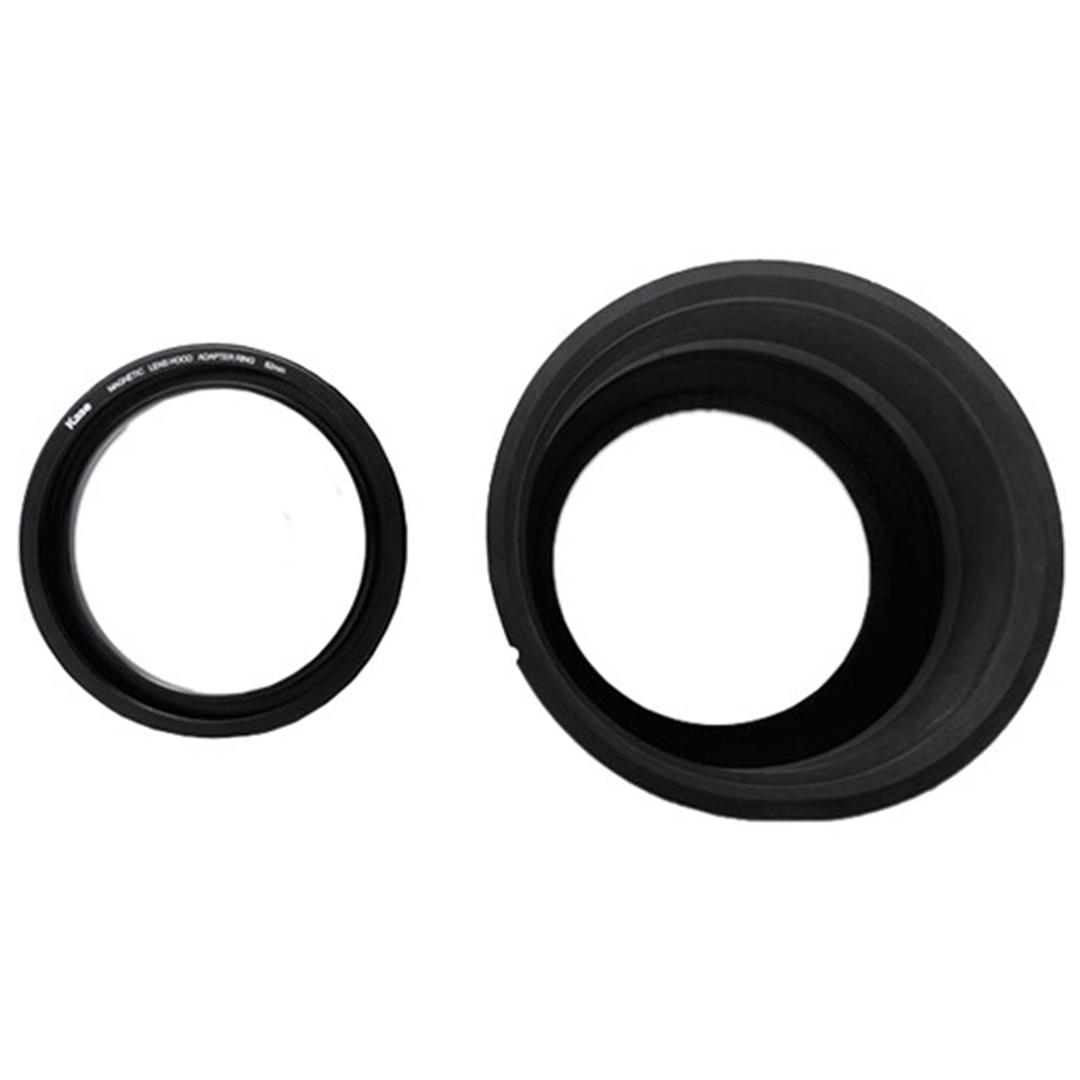 Kase 72mm Magnetic Lens Hood and Adapter