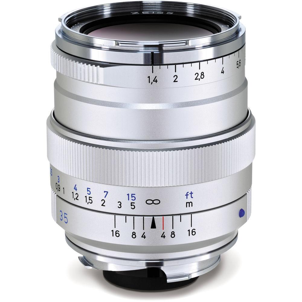 Zeiss 35mm f1.4 Distagon T* ZM Lens for Leica M - Silver