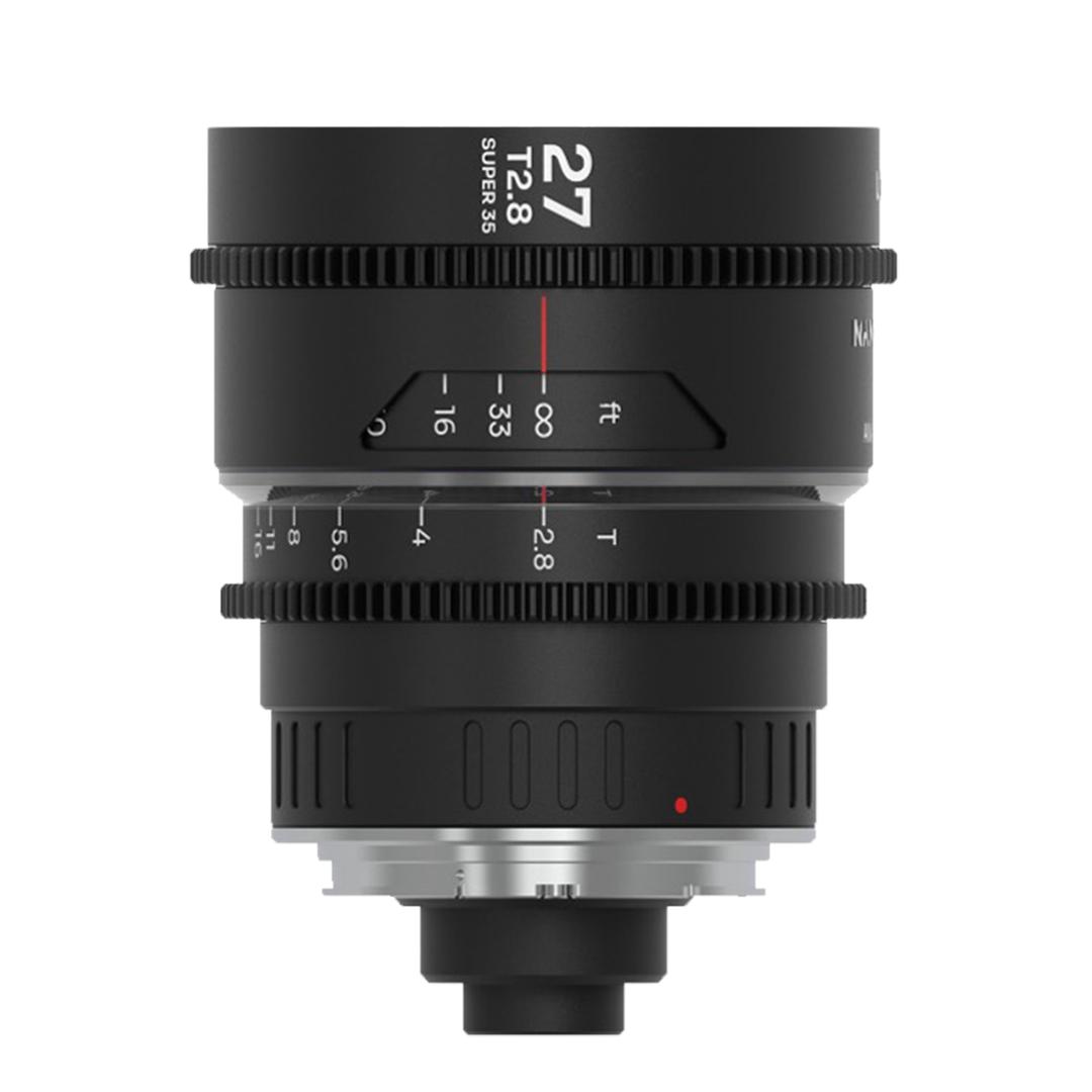 Laowa Nanomorph 27mm T2.8 1.5x S35 (Silver) Lens for PL + EF Mount