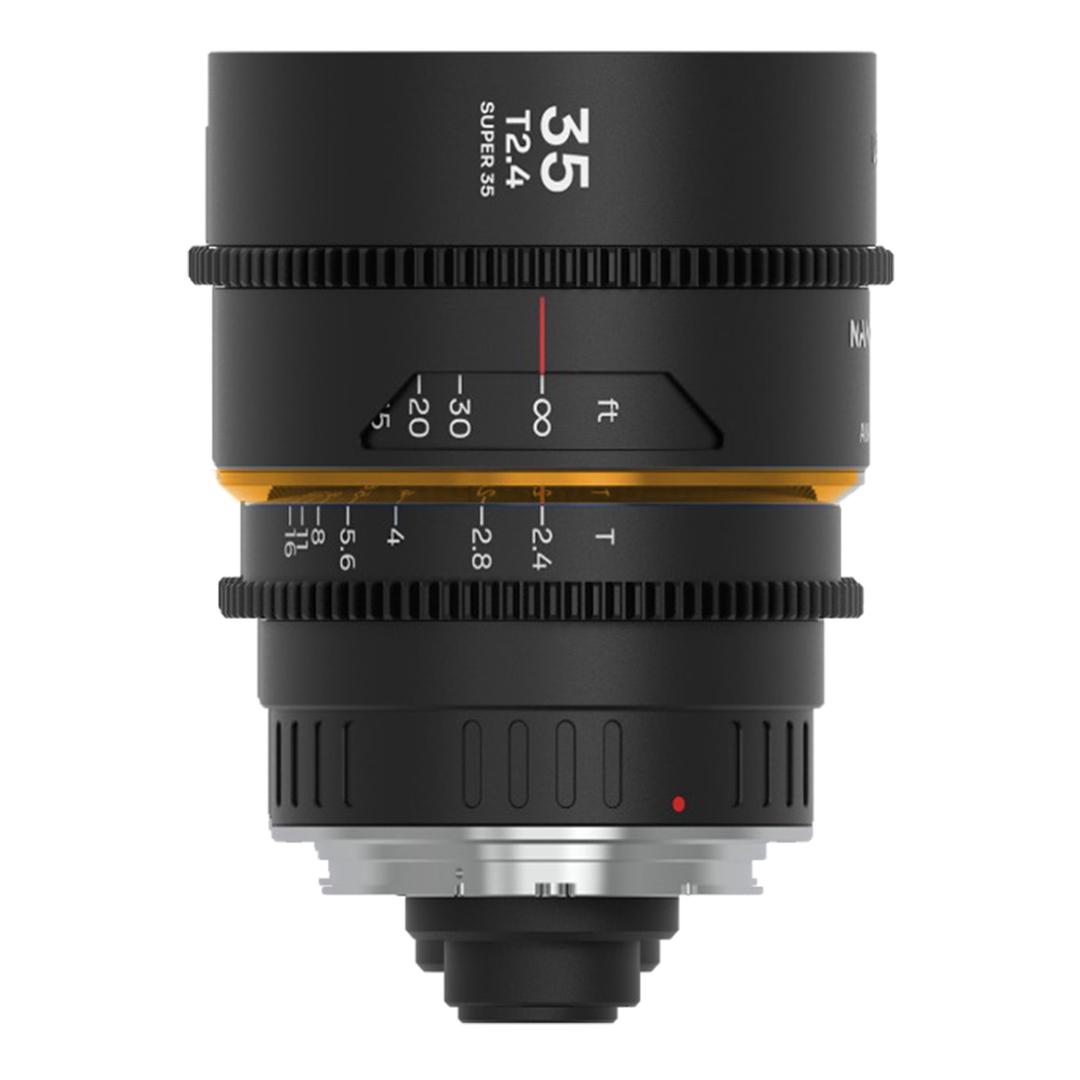 Laowa Nanomorph 35mm T2.4 1.5x S35 (Amber) Lens for PL + EF Mount