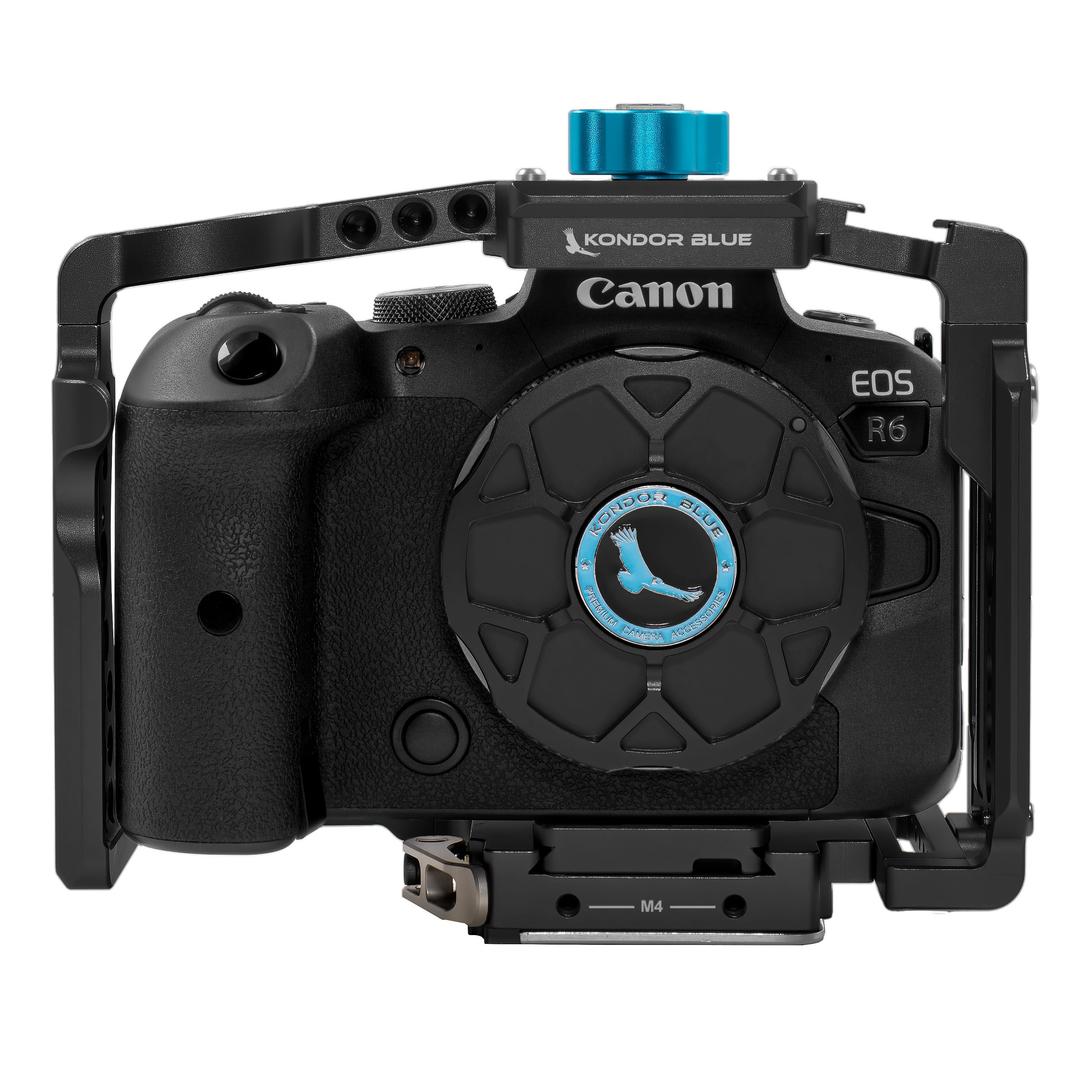 Kondor Blue Canon R5/R6/R Full Cage Without Top Handle Black