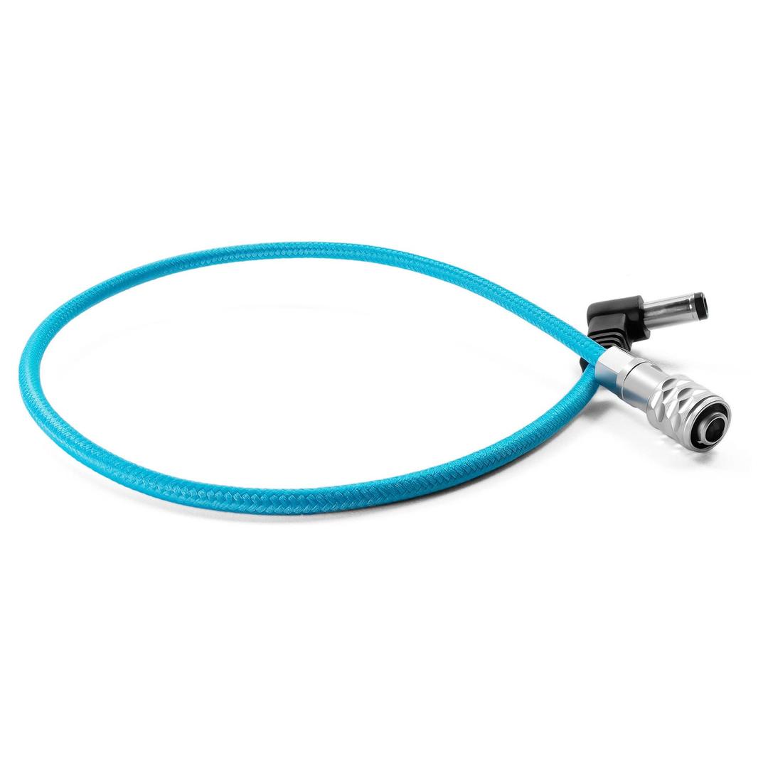 Kondor Blue 14Inch BMPCC 4K/6K Weipu to DC Male 5.5/2.5 Power Adapter Cable - Blue