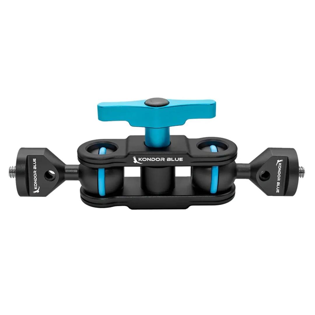 Kondor Blue Cine Magic Arm with Double Ball Heads - Black