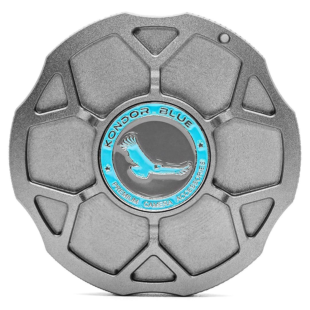Kondor Blue Canon RF Cine Cap Metal Body Cap for Camera Lens Port Space Gray
