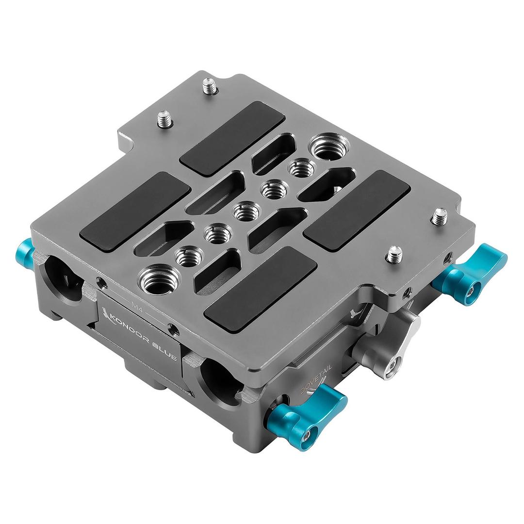 Kondor Blue LWS ARRI Bridge Plate - Riser Plate Only for ARRI Alexa Mini Space Gray