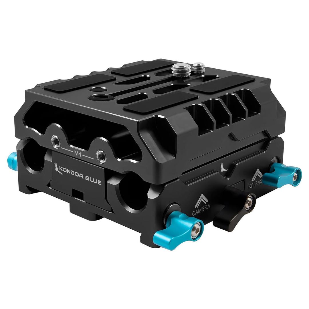 Kondor Blue LWS ARRI Bridge Plate - Riser Plate Only for Komodo Raven Black