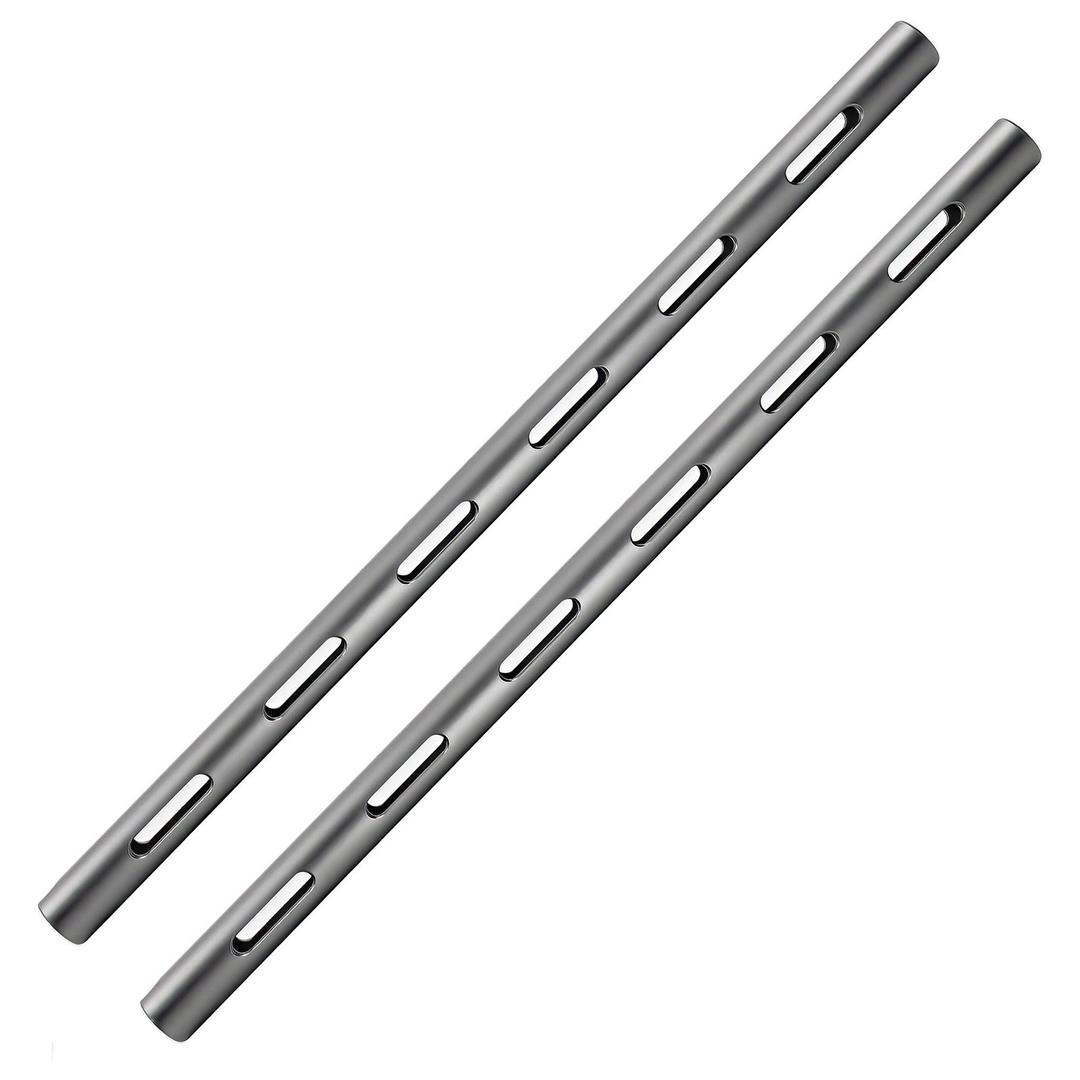 Kondor Blue 12inch PPSH 15mm Rod Threaded, Space Gray - 2 Pack