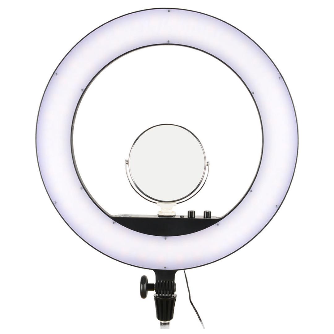 Godox LR160B - LED Ring Light With Mirror And Smartphone Holder - Black