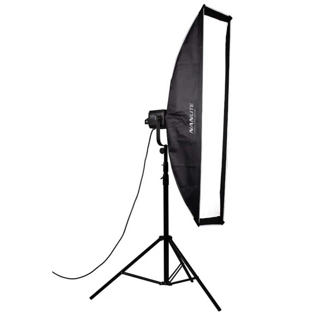NanLite Asymmetrical Stripbank Softbox With Bowens Mount