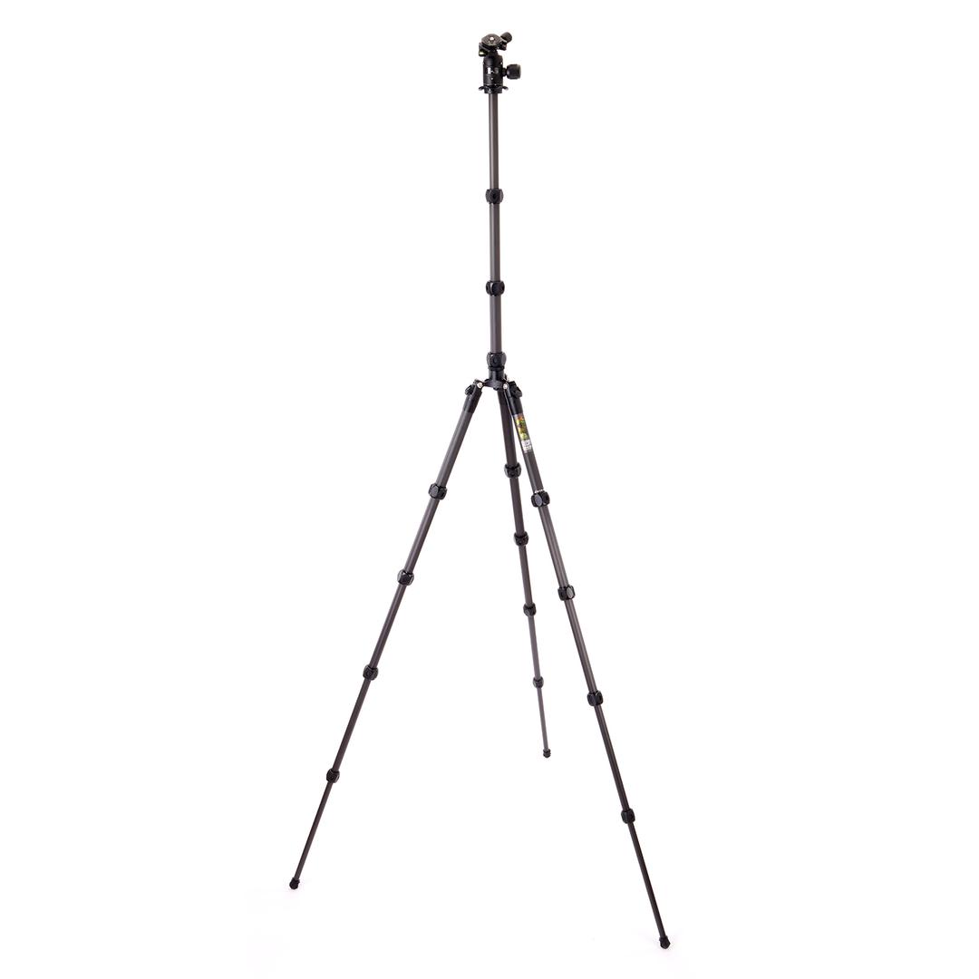 3 Legged Thing Legends Bucky Carbon Fibre Tripod with AirHed VU - Darkness