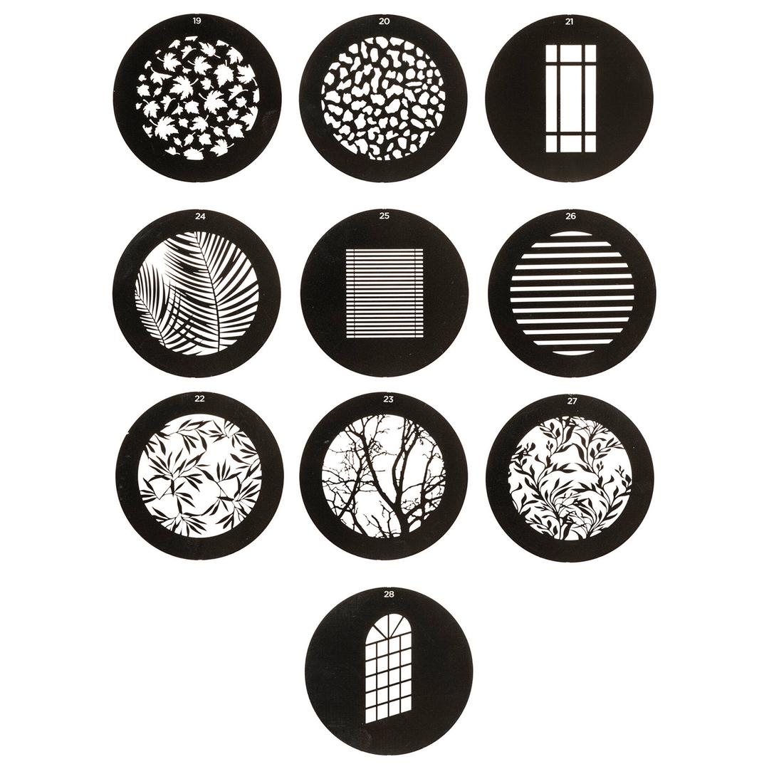 Westcott Optical Spot by Lindsay Adler Gobo Pack 2: Environmental - 10-pack