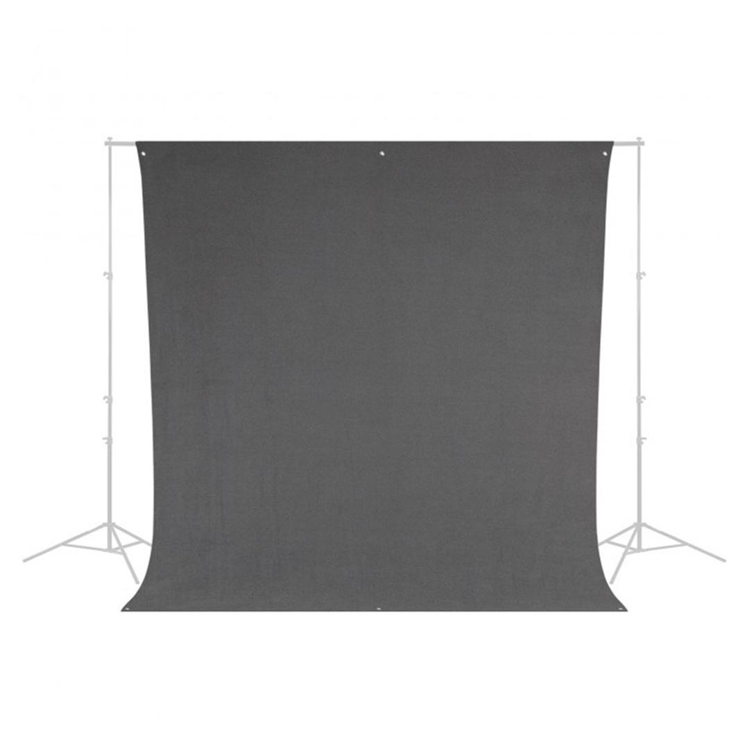 Westcott Wrinkle-Resistant Backdrop - Neutral Gray - 9ft x 20ft