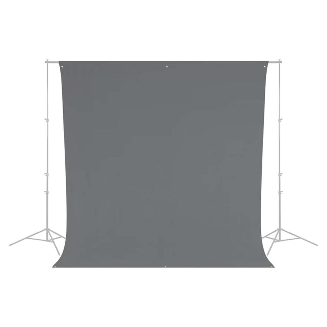 Westcott Wrinkle-Resistant Backdrop - Neutral Gray - 9ft x 10ft