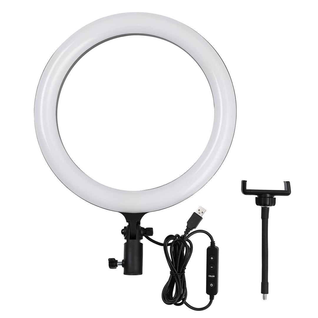Godox LR120B LED Ring Light With Smartphone Holder