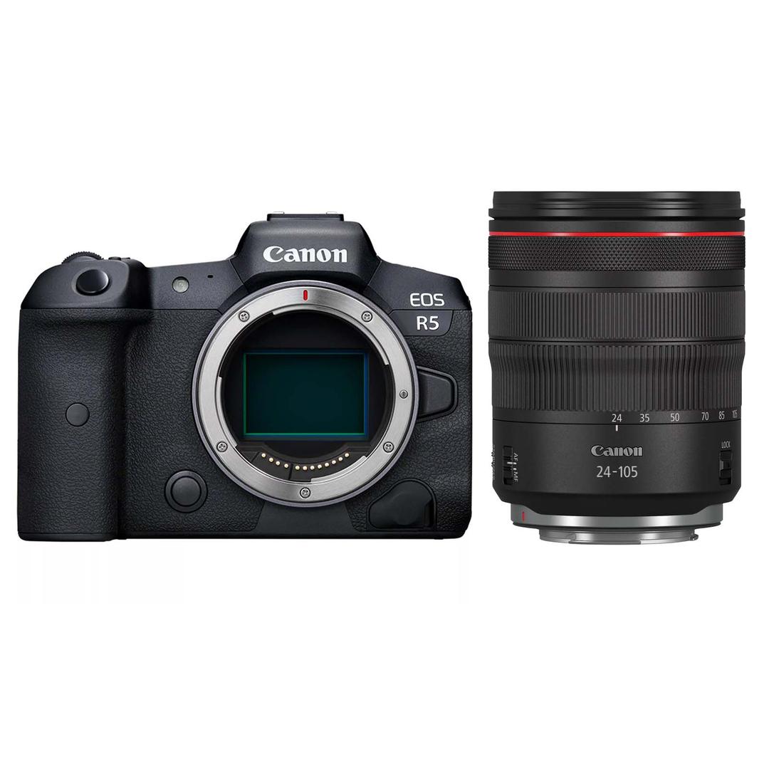 Canon EOS R5 Digital Camera with 24-105mm f4 L Lens