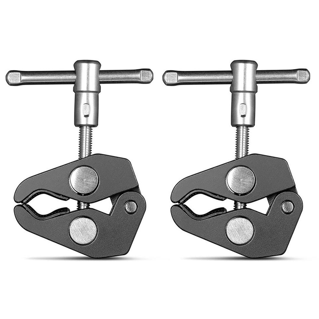 SmallRig Super Clamp with 1.4Inch and 3.8Inch Thread 2pcs Pack 2058