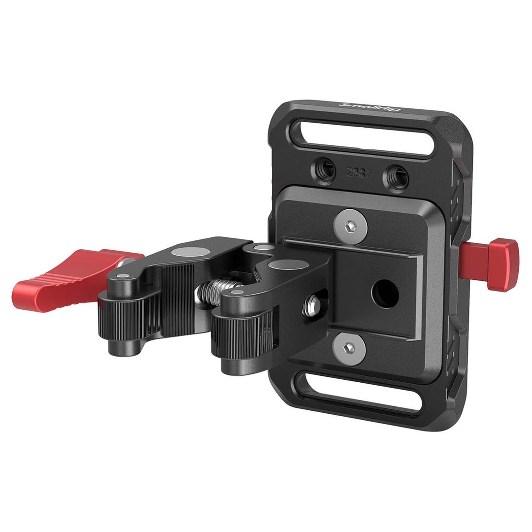 SmallRig Mini V Mount Battery Plate With CrabShaped Clamp 2989