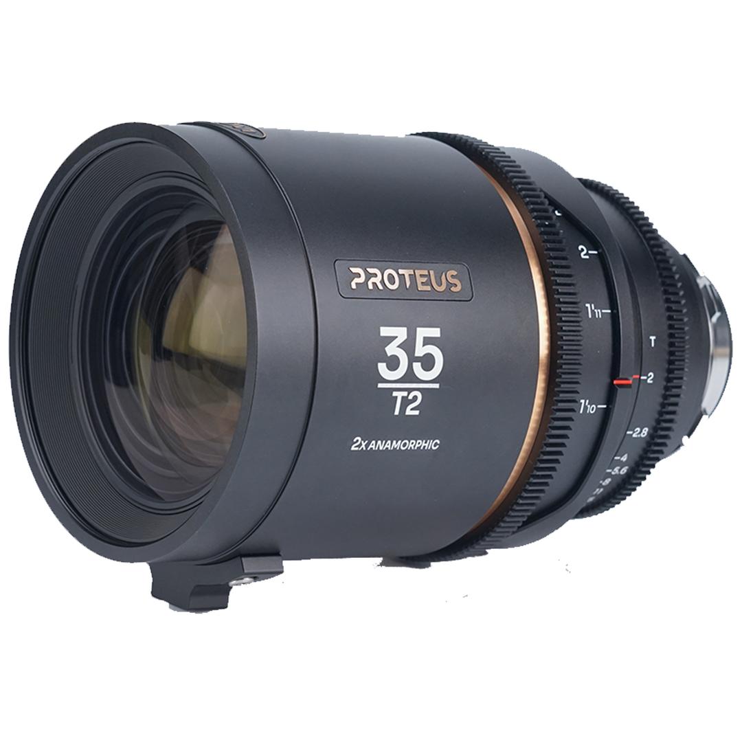 Laowa Proteus 35mm T2 Lens 2X Anamorphic Silver Flare (Feet) Lens for PL-Mount/Canon EF