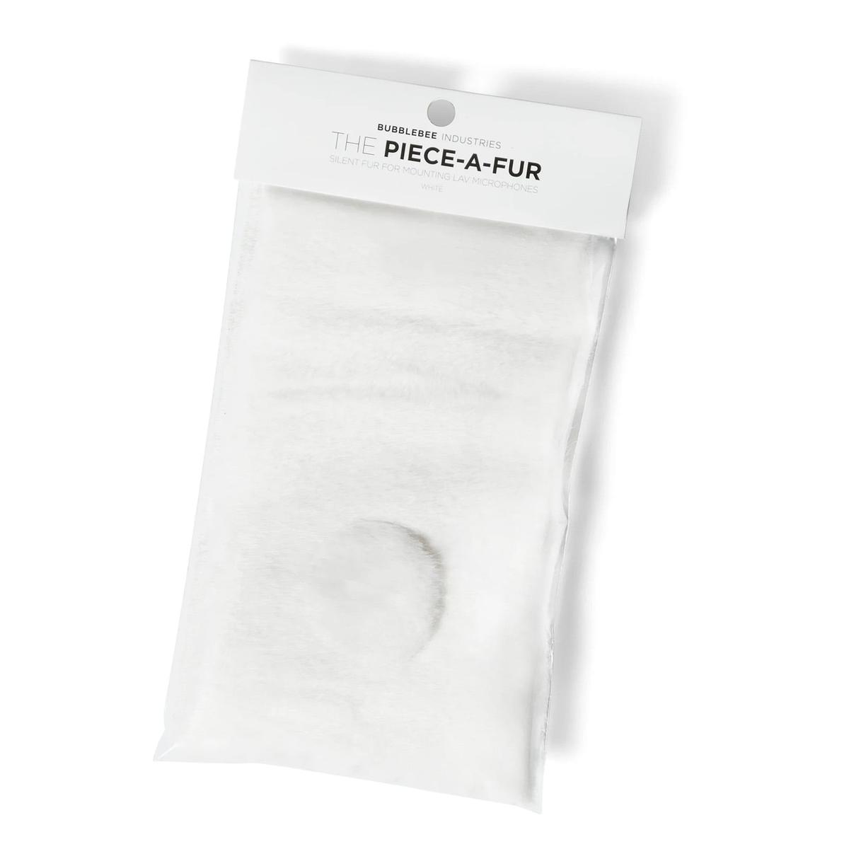 Bubblebee The Piece-A-Fur - White