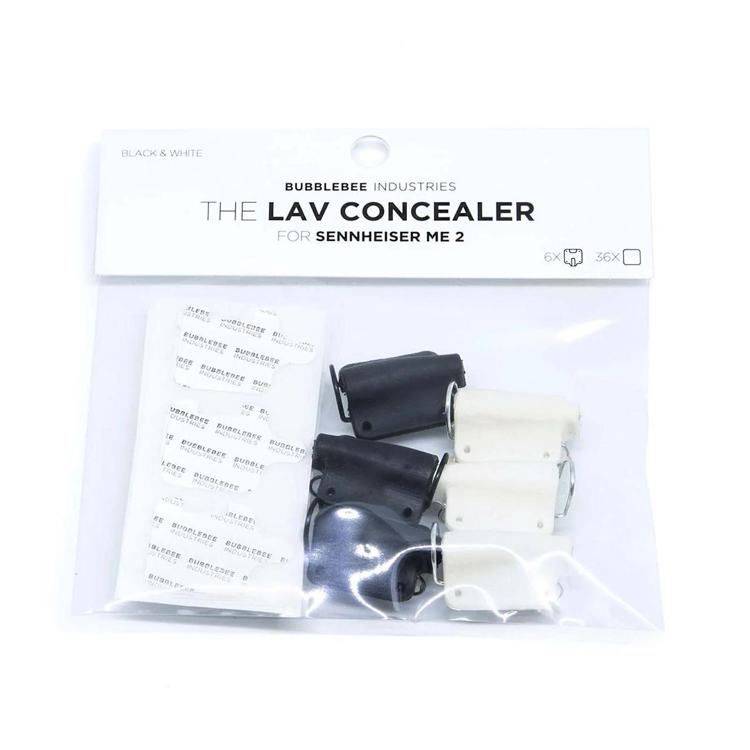 Bubblebee The Lav Concealer For Sennheiser Me 2- 6-Pack (3 Of Each Colour)