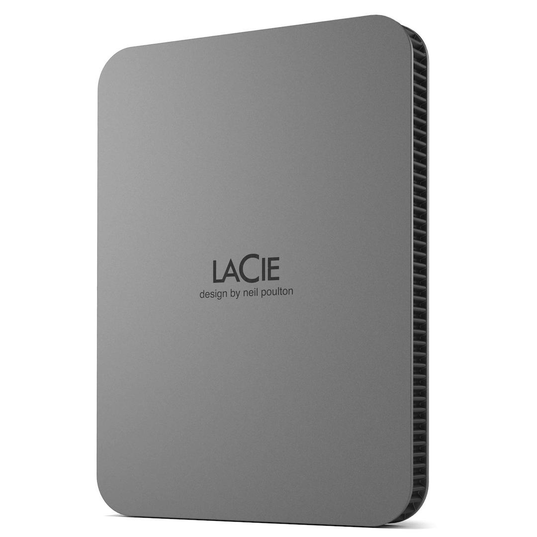 LaCie 2TB Mobile Drive Secure USB 3.1-C Space Grey