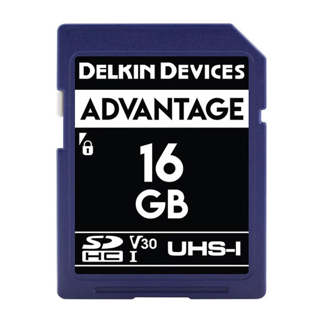 Delkin ADVANTAGE 16GB UHS-I SDHC Memory Card